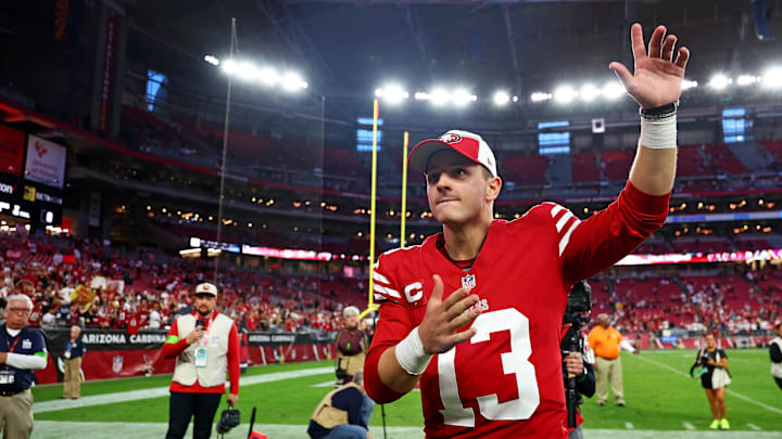 San Francisco 49ers quarterback Brock Purdy (13)