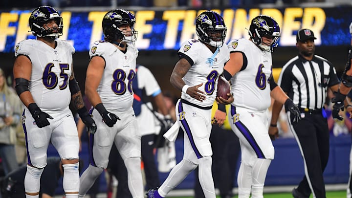 The Ravens are home favorites to the Eagles in Week 13.