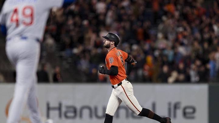 San Francisco Giants infielder Bryce Eldridge. San Francisco Giants infielder Bryce Eldridge.