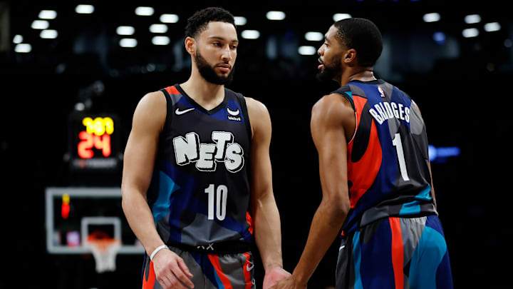 Mikal Bridges and Ben Simmons, Brooklyn Nets