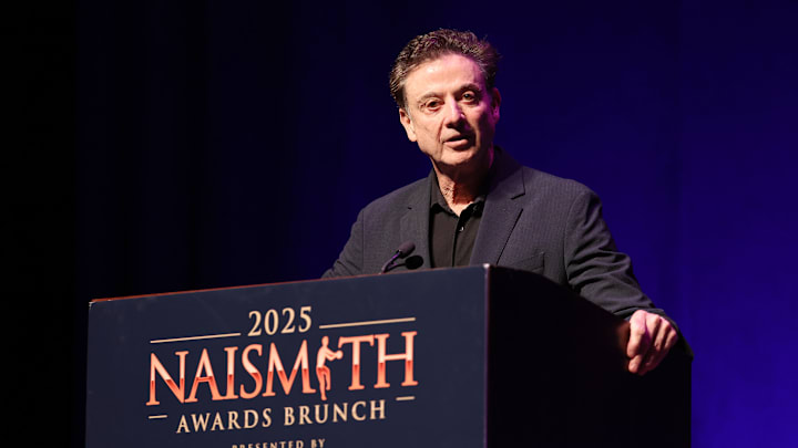 2025 Naismith Awards Brunch; St. John's basketball head coach Rick Pitino