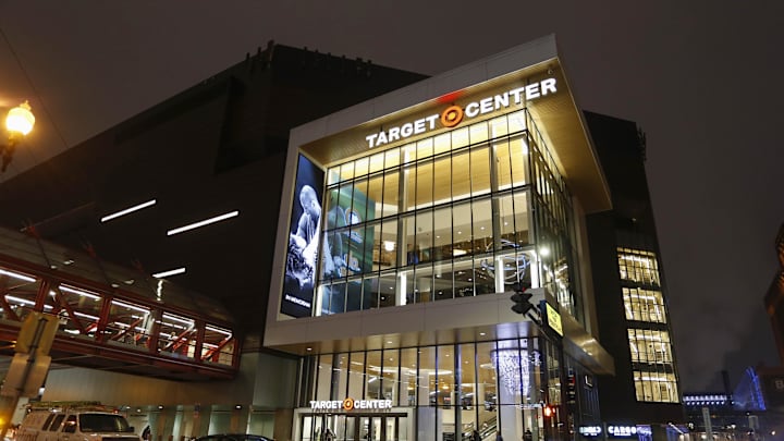 Jan 27, 2020; Minneapolis, Minnesota, USA; The Minnesota Timberwolves honor Kobe Bryant and his daughter Gianna outside the Target Center for the game against the Sacramento Kings.