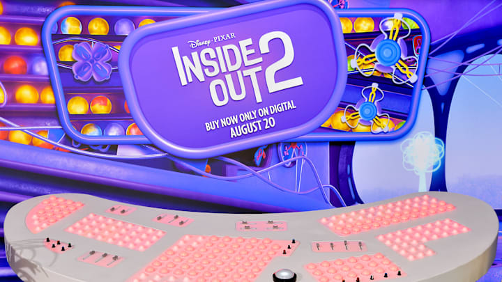 Inside Out 2 Booth At D23 Celebrating Digital Release!