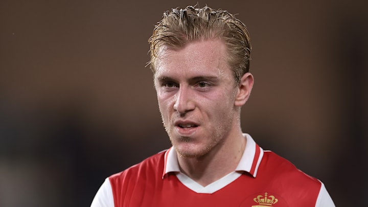 Mika Biereth est aligné à la pointe de l'attaque monégasque.