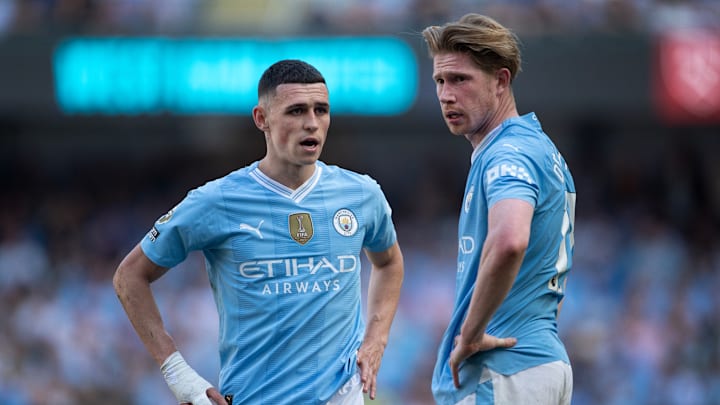 Phil Foden e Kevin De Bruyne