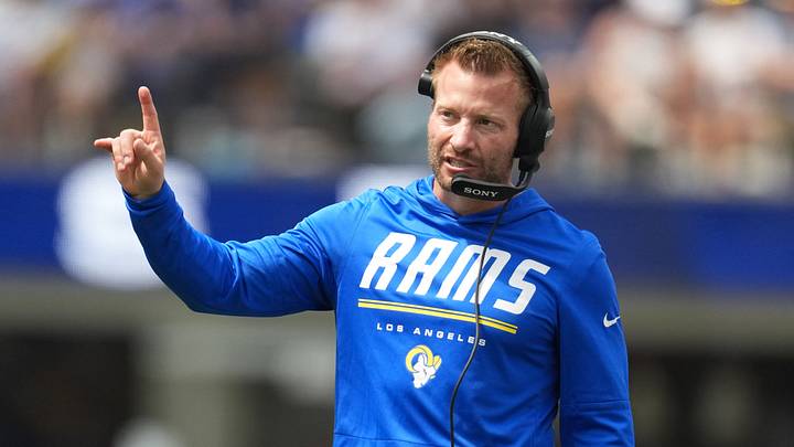 Los Angeles Rams head coach Sean McVay.