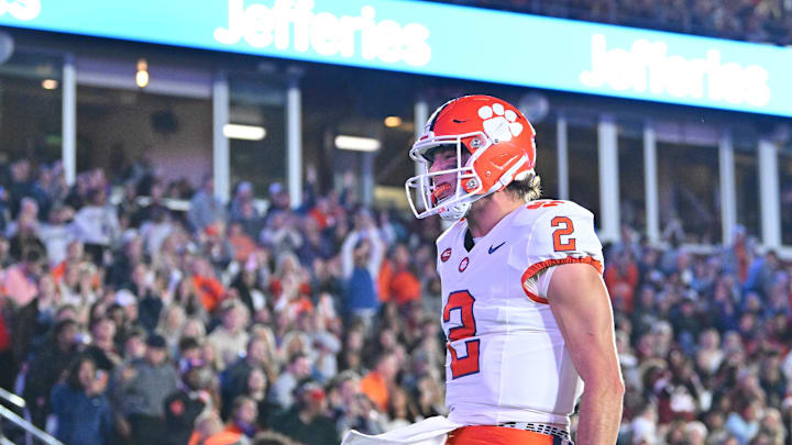 Clemson Tigers quarterback Cade Klubnik remains questionable to play against SMU. Clemson Tigers quarterback Cade Klubnik remains questionable to play against SMU.