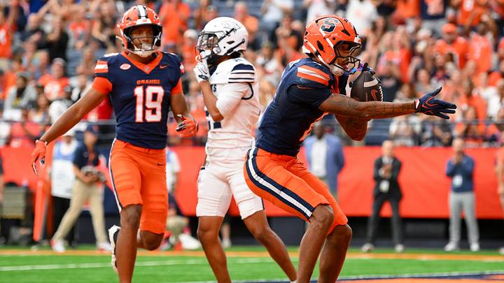 Two key players for Syracuse football this season will be QB Steve Angeli and WR Umari Hatcher, who both missed most of 2025.