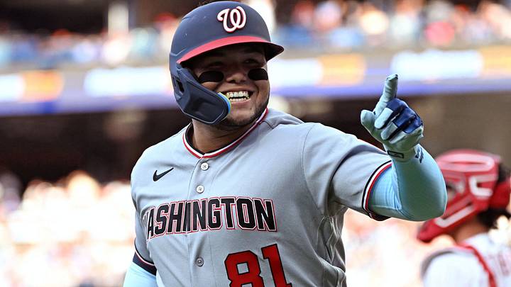 Washington Nationals first baseman Abimelec Ortiz Washington Nationals first baseman Abimelec Ortiz