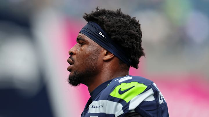 Nick Emmanwori of the Seattle Seahawks