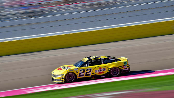 Veteran Joey Logano nearly missed the NASCAR Cup Series Championship 4 but will contend for the Bill France Cup on Sunday.