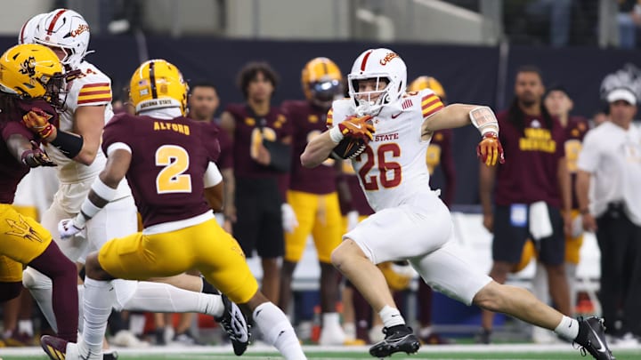 Carson Hansen and Iowa State are headed to Orlando for the Pop-Tarts Bowl to play Miami.