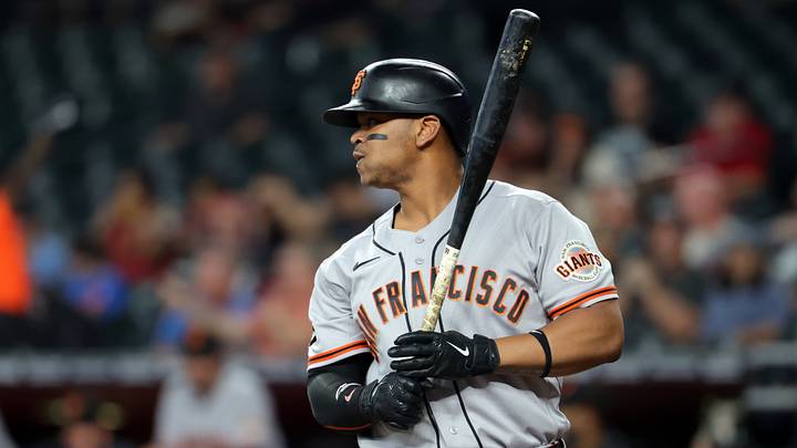 San Francisco Giants first baseman Rafael Devers San Francisco Giants first baseman Rafael Devers
