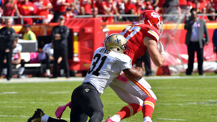 Chiefs' Kelce, Seahawks' Kupp Discuss Whether They're First-Ballot Players