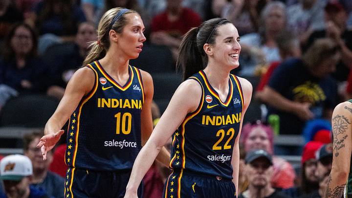 May 17, 2026; Indianapolis, Indiana, USA; Indiana Fever guard Caitlin Clark (22) in the first half against the Seattle Storm at Gainbridge Fieldhouse. Mandatory Credit: Trevor Ruszkowski-Imagn Images May 17, 2026; Indianapolis, Indiana, USA; Indiana Fever guard Caitlin Clark (22) in the first half against the Seattle Storm at Gainbridge Fieldhouse. Mandatory Credit: Trevor Ruszkowski-Imagn Images