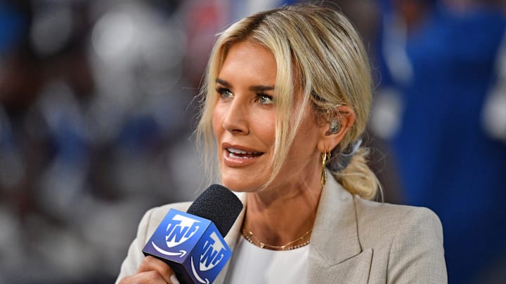 Aug 24, 2023: 'Thursday Night Footbal' announcer Charissa Thompson at Lincoln Financial Field. Aug 24, 2023: 'Thursday Night Footbal' announcer Charissa Thompson at Lincoln Financial Field.