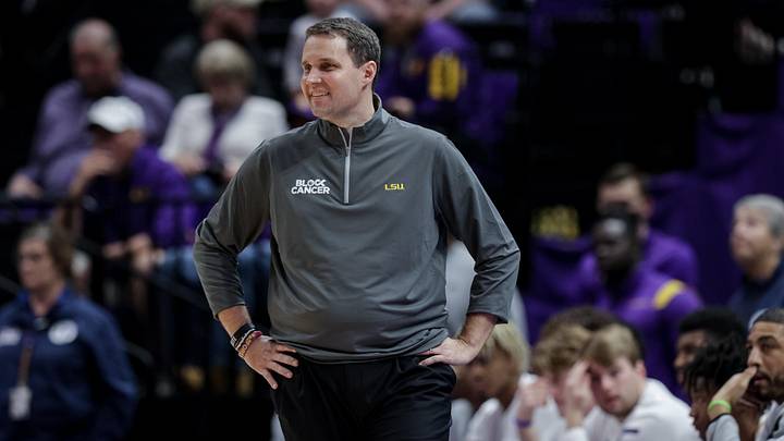Feb 26, 2022; Baton Rouge, Louisiana, USA; LSU Tigers head coach Will Wade reacts during the second half against the Missouri Tigers at the Pete Maravich Assembly Center. Mandatory Credit: Stephen Lew-Imagn Images Feb 26, 2022; Baton Rouge, Louisiana, USA; LSU Tigers head coach Will Wade reacts during the second half against the Missouri Tigers at the Pete Maravich Assembly Center. Mandatory Credit: Stephen Lew-Imagn Images