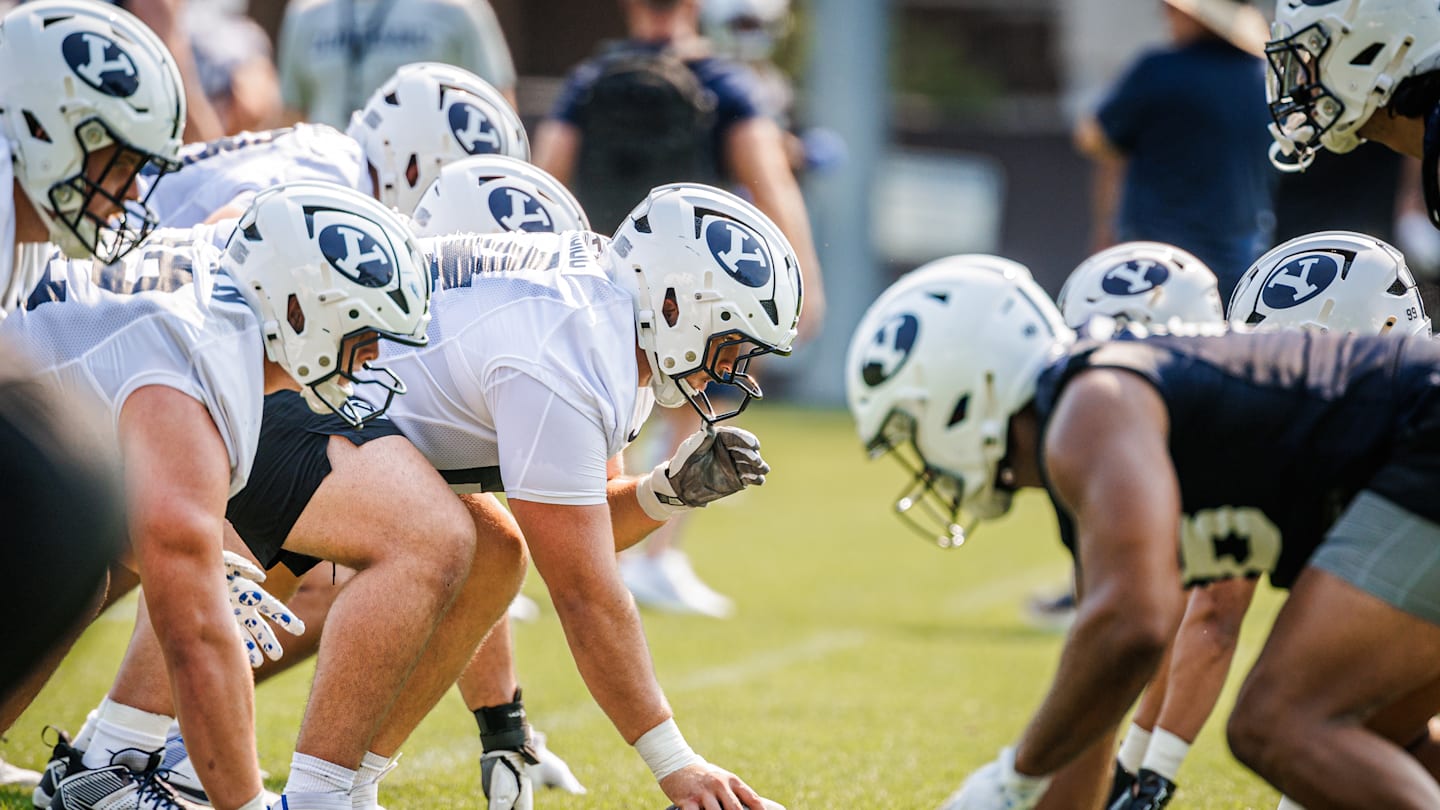 BYU Newcomer Paki Finau is Running with the First-Team Offense