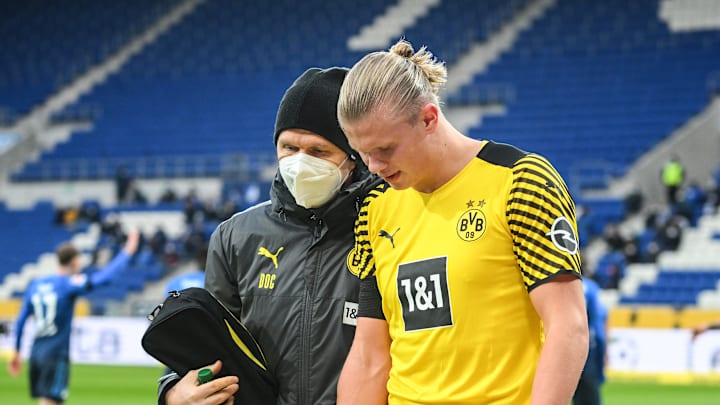 Erling Haaland ist wieder mit an Bord: Für das Europa-League-Spiel am Donnerstag wird es aber wohl nicht reichen