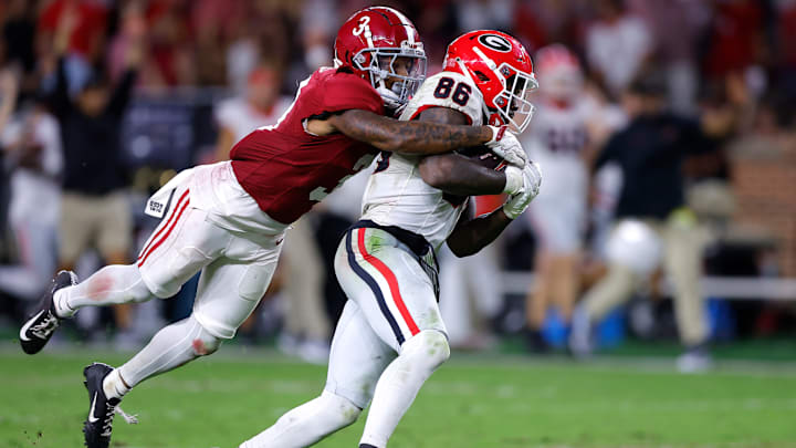 Dillon Bell, Keon Sabb, Georgia Bulldogs, Alabama Crimson Tide
