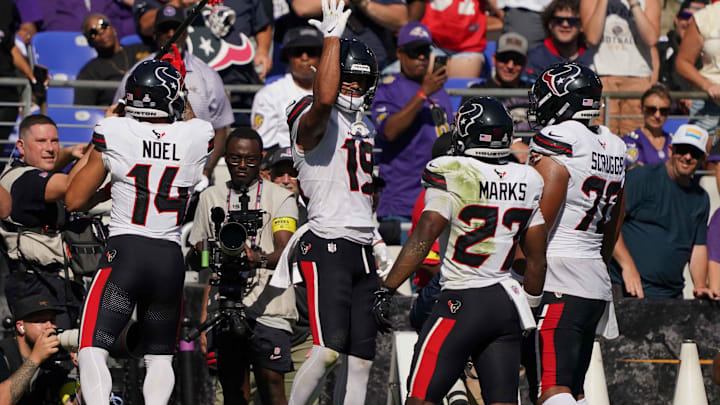 Former Iowa State Cyclones Xavier Hutchinson and Jaylin Noel combined for three touchdowns in the Houston Texans' win over Baltimore Ravens 