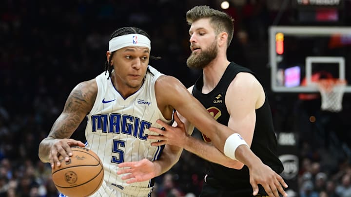 Paolo Banchero turned in a career-high 42 points as he elevated his game to try to keep the Orlando Magic in the race.