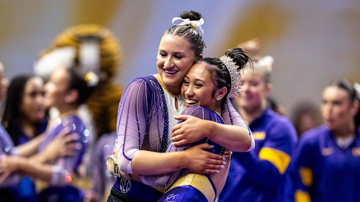 LSU is on upset watch after a rocky beam rotation. 