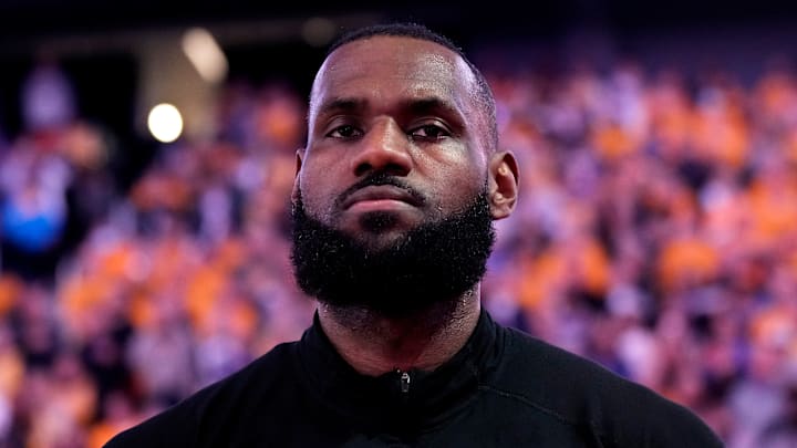 Los Angeles Lakers forward LeBron James