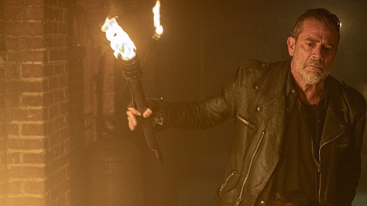 Jeffrey Dean Morgan as Negan - The Walking Dead: Dead City _ Season 2, Episode 8 - Photo Credit: Robert Clark/AMC
