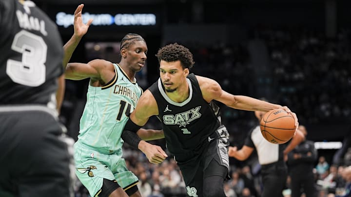 San Antonio Spurs center Victor Wembanyama 