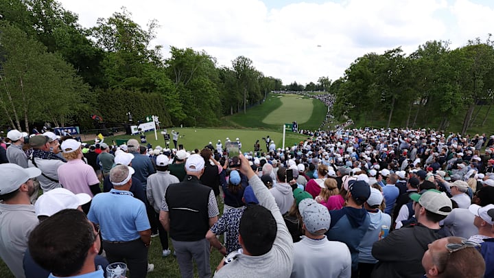 Philadelphia sports fans showed out all week for the PGA Championship at Aronimink. Philadelphia sports fans showed out all week for the PGA Championship at Aronimink.