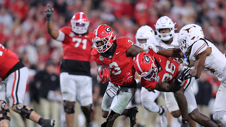 Nate Frazier, Georgia Bulldogs, Texas Longhorns