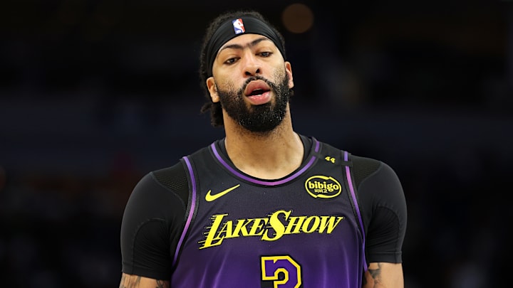The season has taken a sharp turn for the worse for Anthony Davis and the Lakers.