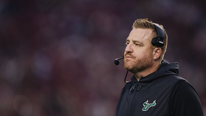 USF coach Alex Golesh, his staff, and players battled overwhelming odds Saturday against Memphis