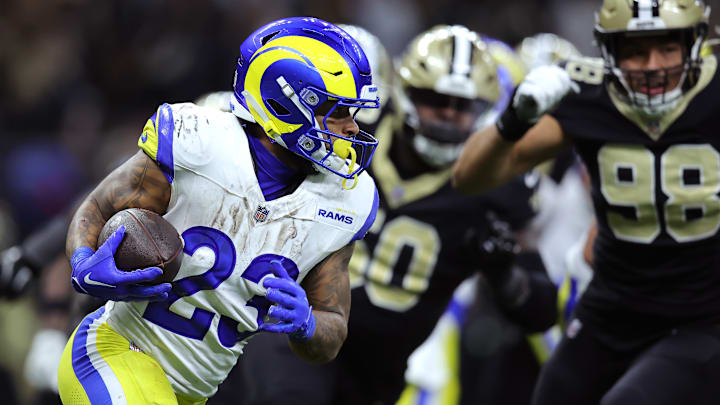 Los Angeles Rams Kyren Williams v New Orleans Saints