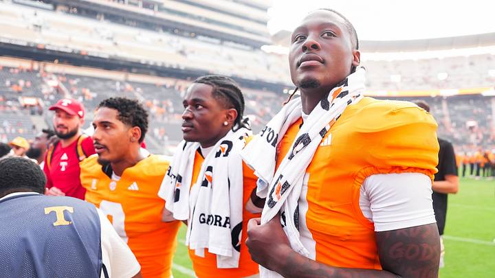 Tennessee quarterback Faizon Brandon (11) after a college football game between Tennessee and Furman in Neyland Stadium in Knoxville, Tenn., on Sept. 5, 2026.