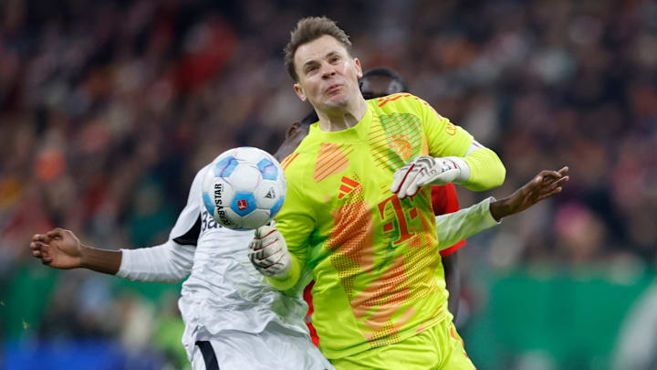 Manuel Neuer costing Bayern Munich a place in the quarterfinals of the DFB Pokal