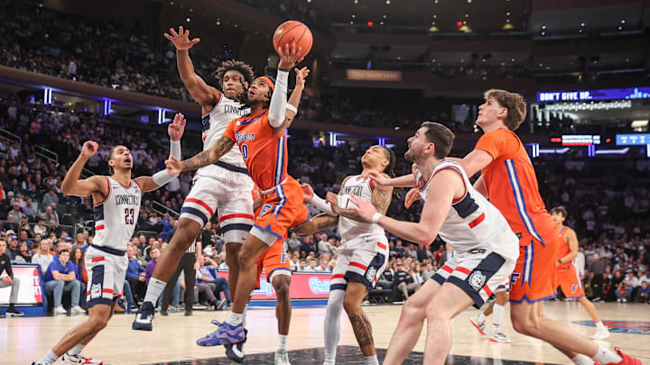 The Florida Gators lost another heartbreaker with a 77-73 defeat to UConn. The Florida Gators lost another heartbreaker with a 77-73 defeat to UConn.