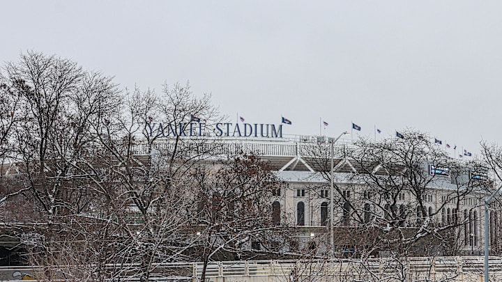 A general view of Yankee Stadium before the 2025 Pinstripe Bowl between the Penn State Nittany Lions and the Clemson Tigers. 