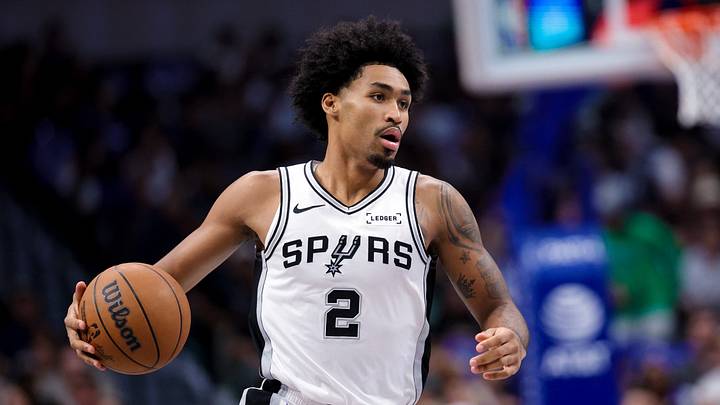 San Antonio Spurs guard Dylan Harper is a strong prop target on Tuesday. San Antonio Spurs guard Dylan Harper is a strong prop target on Tuesday.