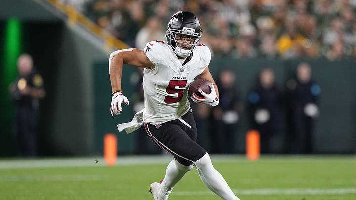 Atlanta Falcons wide receiver Drake London is a great prop target in Week 4. Atlanta Falcons wide receiver Drake London is a great prop target in Week 4.