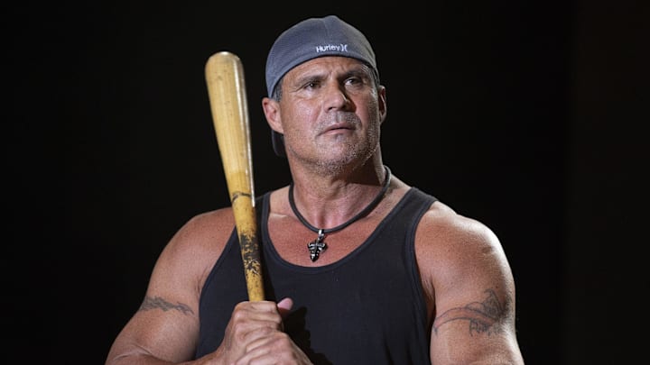 June 28, 2019; Milwaukee, WI, USA; FILE PHOTO; Jose Canseco. June 28, 2019; Milwaukee, WI, USA; FILE PHOTO; Jose Canseco.