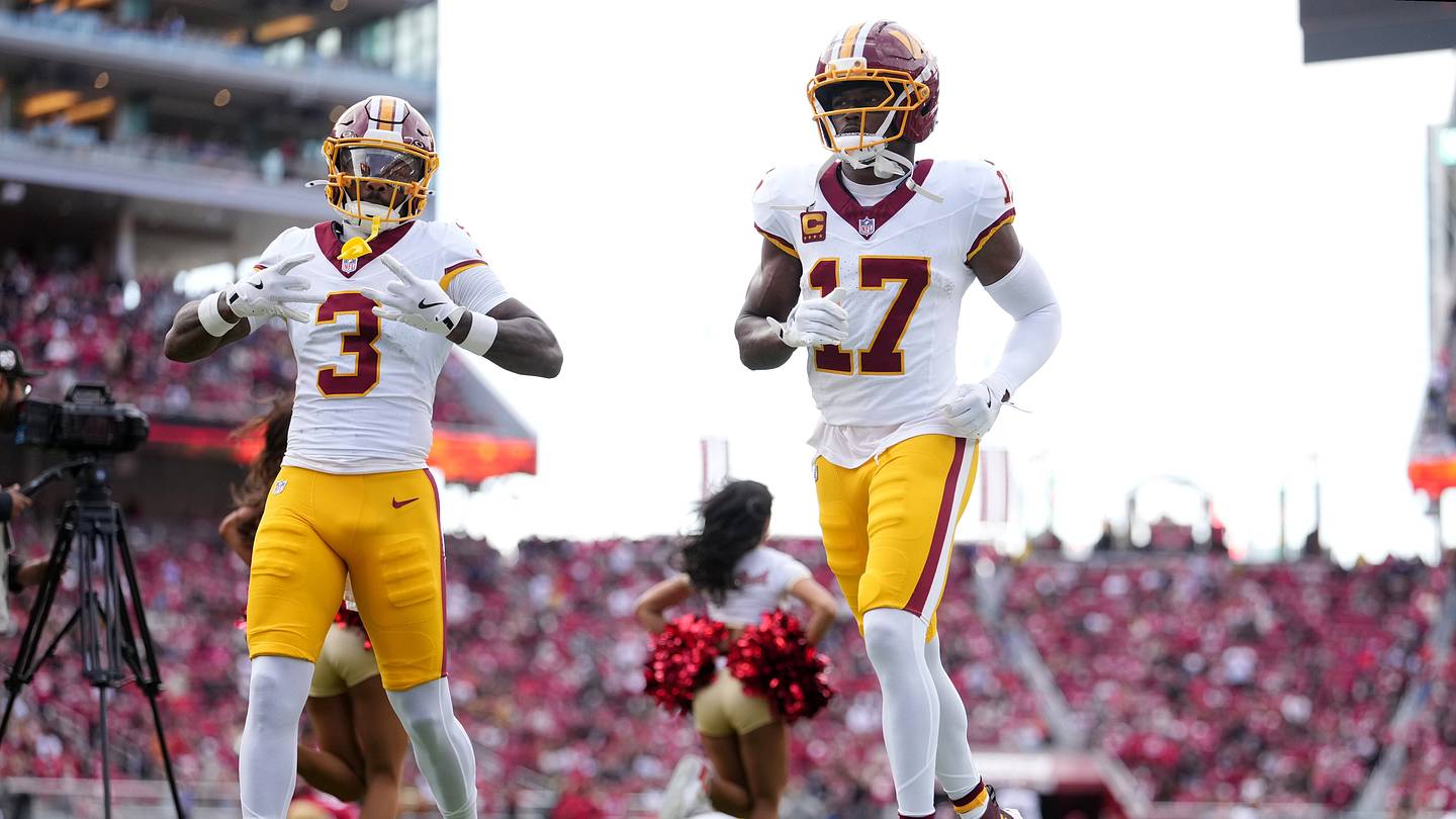 Commanders Lose Terry McLaurin to Knee Injury, Carted Off Against 49ers