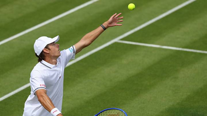 Alex De Minaur is a big favorite against Zachary Svajda in Wimbledon round three action. Alex De Minaur is a big favorite against Zachary Svajda in Wimbledon round three action.