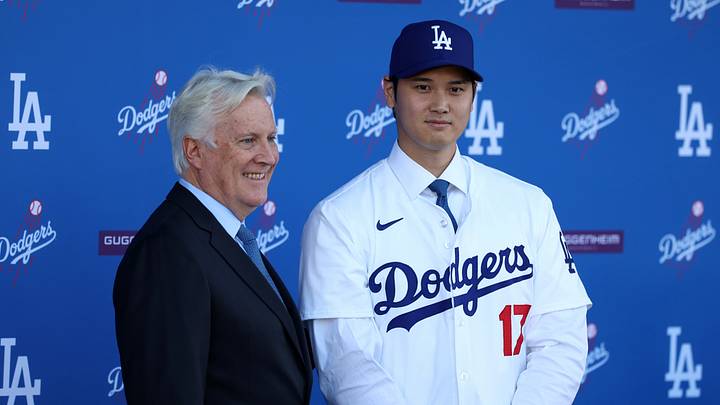 MLB: DEC 14 Dodgers Introduce Shohei Ohtani