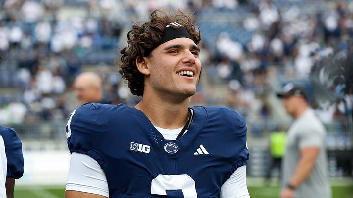 Rocco Becht and Penn State are home favorites against Wisconsin. Rocco Becht and Penn State are home favorites against Wisconsin.