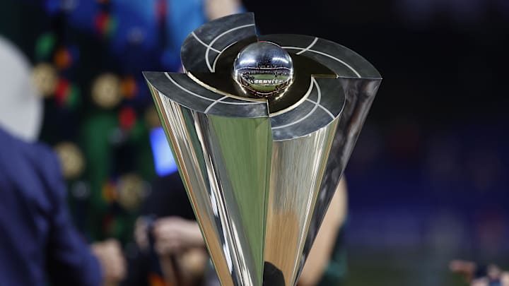 The World Baseball Classic trophy