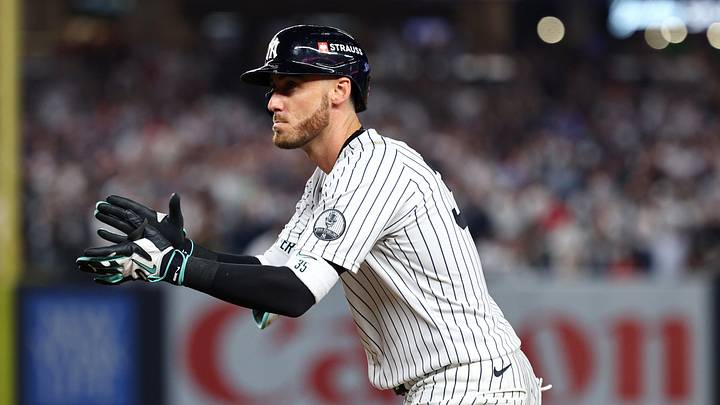 New York Yankees outfielder Cody Bellinger New York Yankees outfielder Cody Bellinger