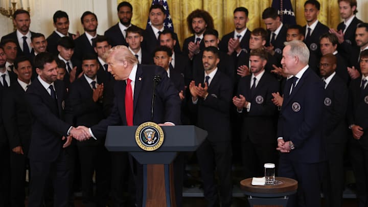 President Trump Welcomes Major League Soccer Champion Inter Miami To White House