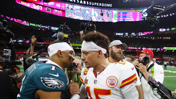 Jalen Hurts and the Eagles blew out Patrick Mahomes and the Chiefs in Super Bowl LIX.
